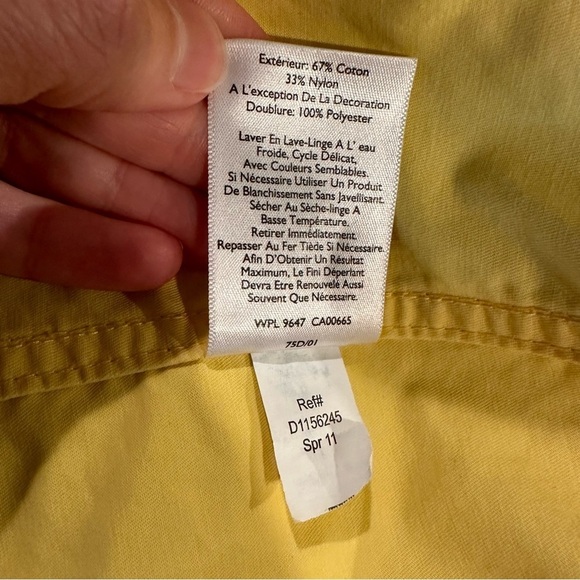 Eddie Bauer Yellow Hooded Jacket - Picture 12 of 16